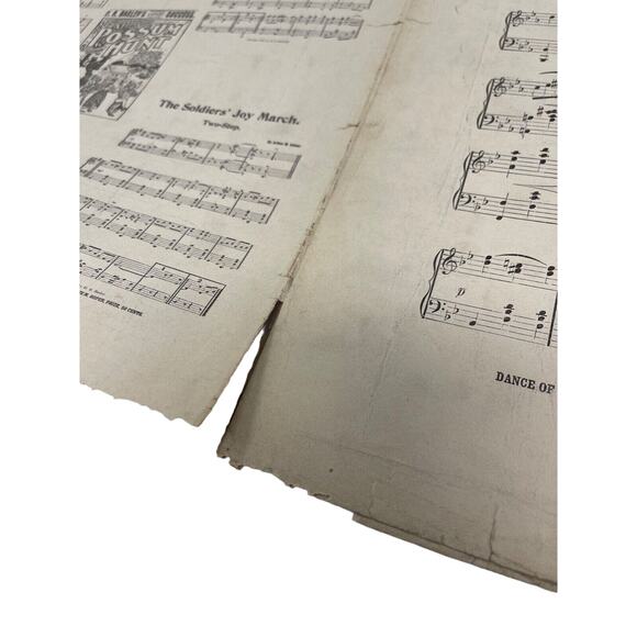 1899 Antique The Three Step RedoWa Sheet Music Horace R Basler - Picture 7 of 11